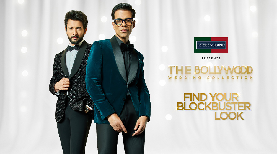 PETER ENGLAND X KARAN JOHAR & ROHIT SARAF BRING BLOCKBUSTER GLAM WITH ‘THE BOLLYWOOD WEDDING’ CAMPAIGN