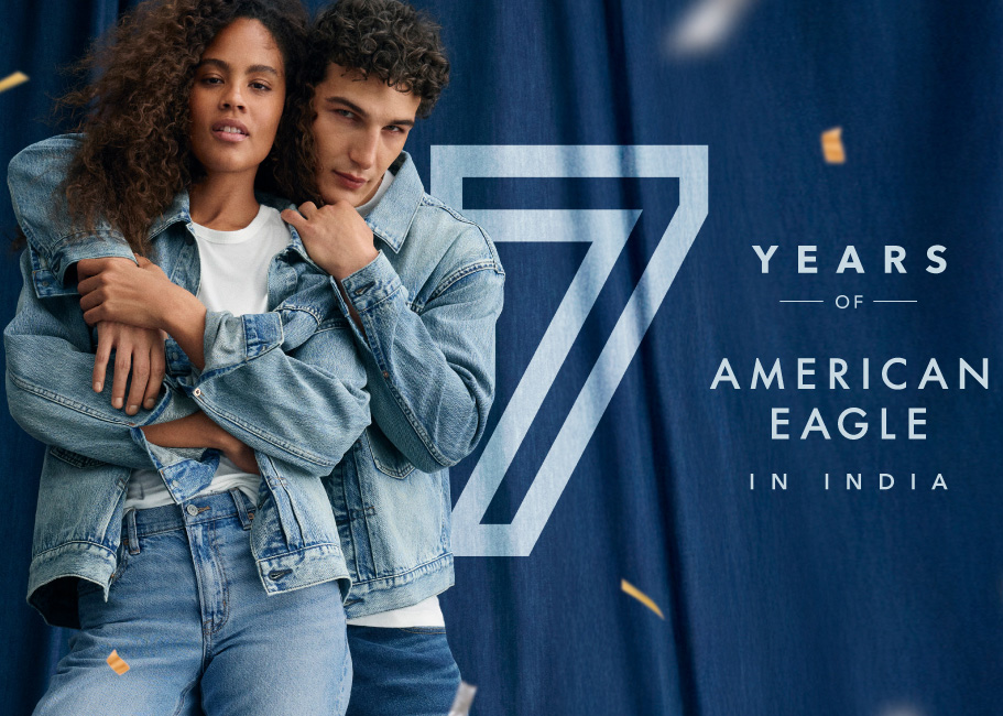 Iconic Denim Brand American Eagle Celebrates 7 Years in India